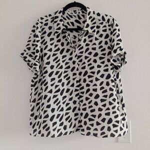 3/$30 Print button down top